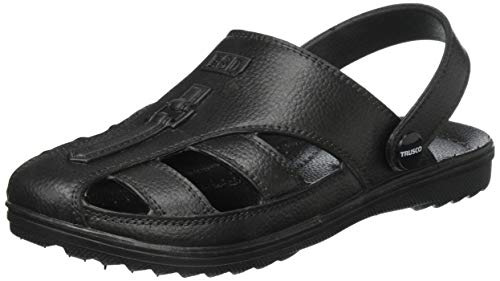 TRUSCO(トラスコ) 制電サンダル M ブラック ANS-M-BK